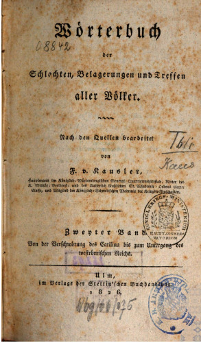 Von der Verschwörung des Catilina bis zum Untergang des Weströmischen Reiches