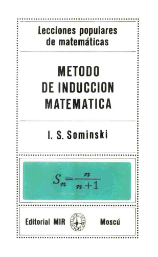Método de Inducción Matemática
