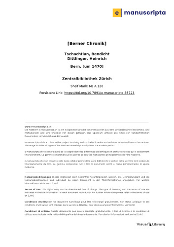 Berner Chronik 1470