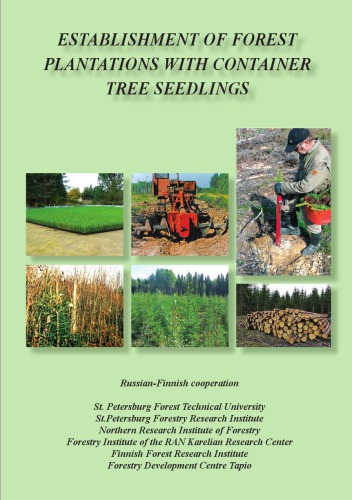 Establishment of Forest Plantations With Container Tree Seedlings