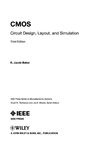 CMOS Circuit Design Layout and Simulation