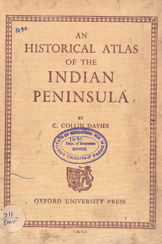 An historical atlas of the indian peninsula