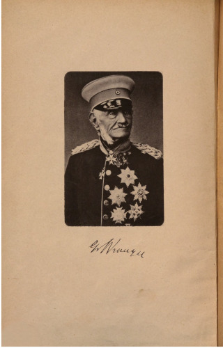 Generalfeldmarschall Graf Wrangel : Biographische Skizze