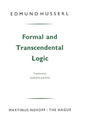 Formal and Transcendental Logic
