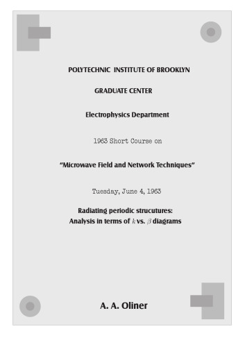 Radiating periodic strucutures: Analysis in terms of k vs. b diagrams