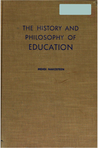 The History and Philosophy of Education