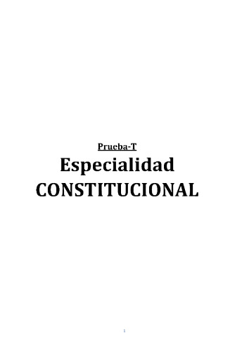 Prueba T especialidad constitucional
