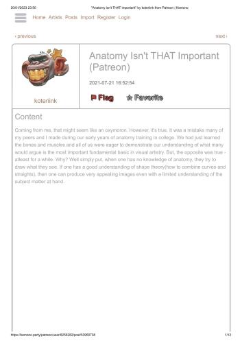 Art Anatomy Krash Kourse