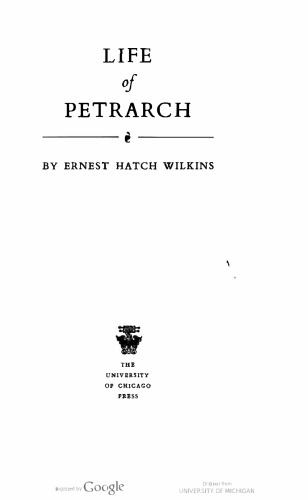 Life of Petrarch