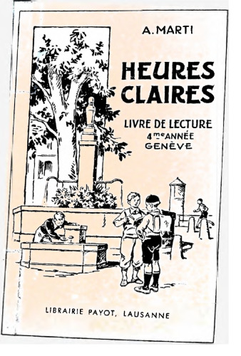 Heures Claires Livre de lecture 4eme annee Ceneve