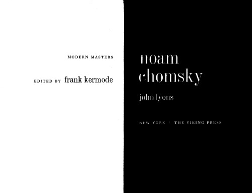 Noam Chomsky