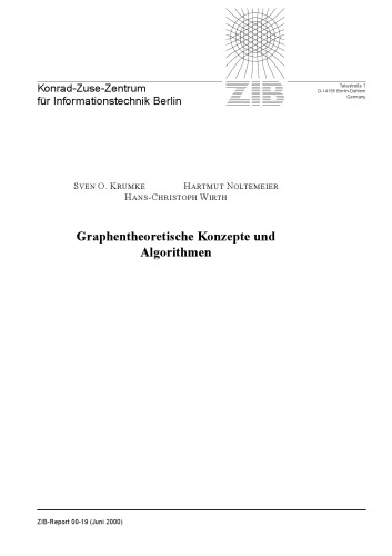 Graphentheoretische Konzepte und Algorithmen