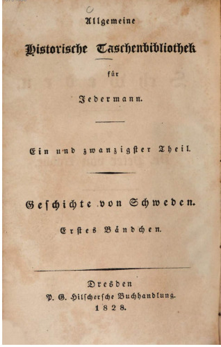 Geschichte von Schweden