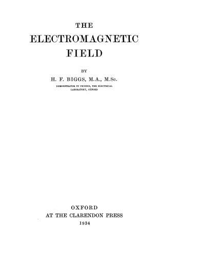 The Electromagnetic Field