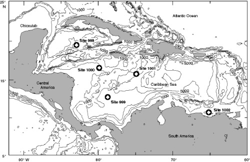 Proceedings of the Ocean Drilling Program, Scientific Results, Vol. 165. Caribbean ocean history and the K T boundary event