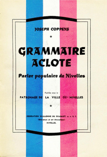 Grammaire aclote