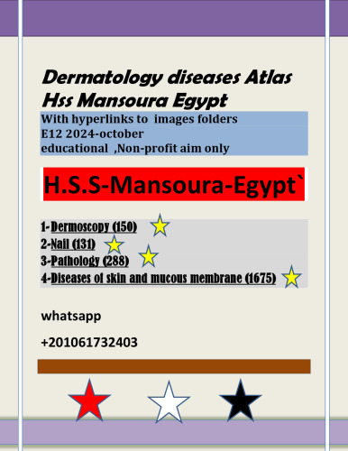 E12 October 2024 DERMATOLOGY index with hyperlink