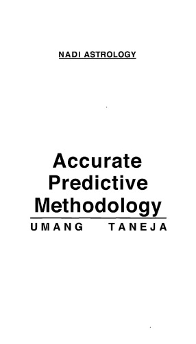 Nadi Astrology (Accurate Predictive Methodology)