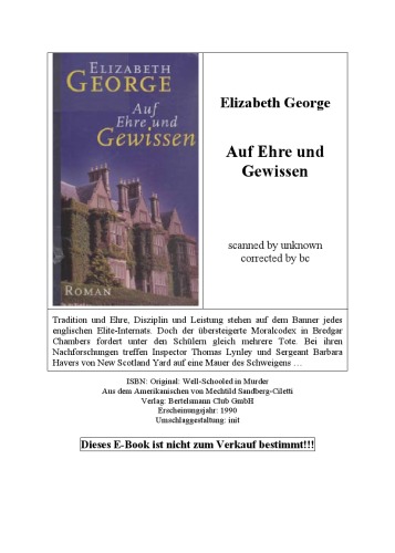 Auf Ehre und Gewissen