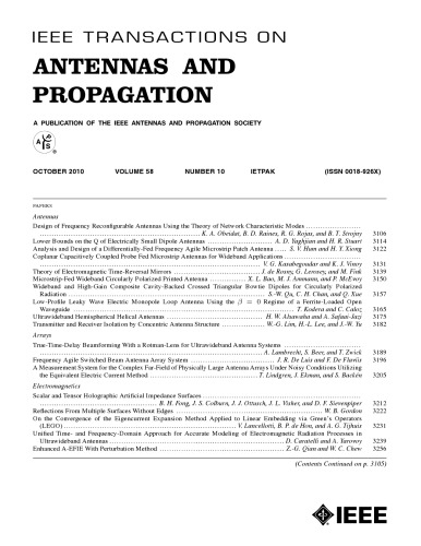 IEEE Transactions on Antennas and Propagation