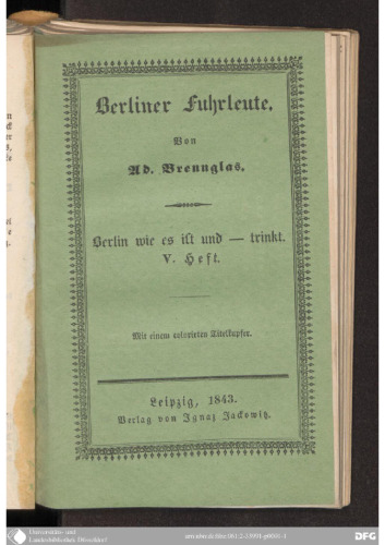 Berliner Fuhrleute