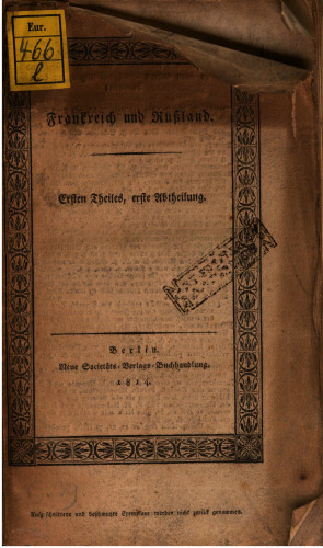 Ursachen des Kampfes ; Vorbereitungen ; Ausbruch