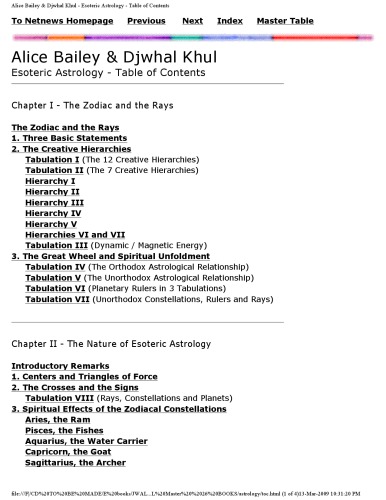 Esoteric Astrology
