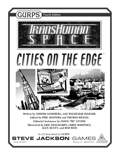 GURPS 4th edition. Transhuman Space: Cities on the Edge