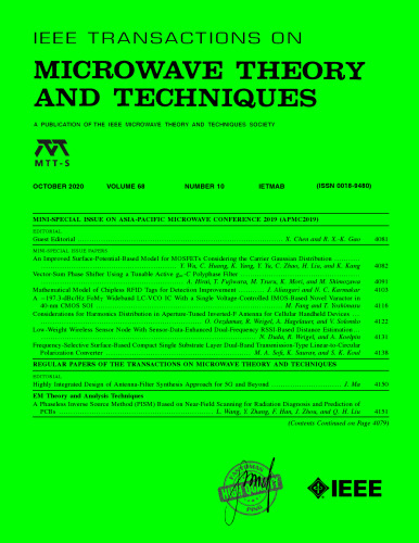 IEEE MTT-V068-I10 (2020-10)
