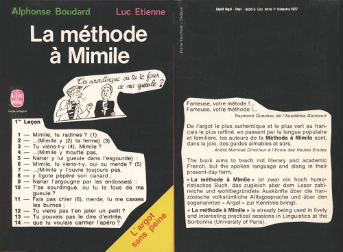 La méthode à Mimile (L’argot sans peine)