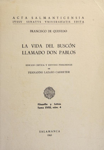 La Vida del Buscón