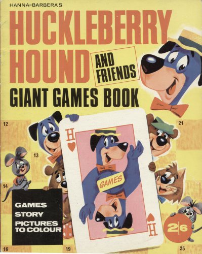Hanna-Barbers's Huckleberry Hound and Friends - Giant Games Book