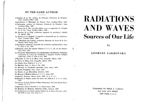 Radiations and Waves: Sources of Our Life