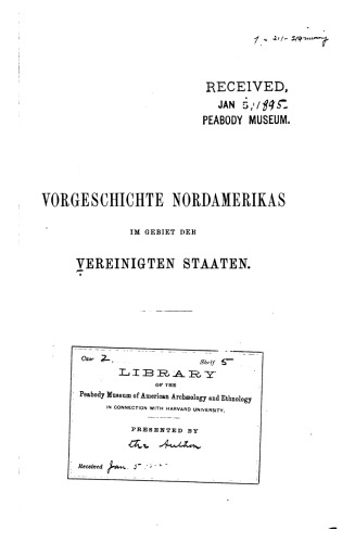 Vorgeschichte Nordamerikas im Gebiet der Vereinigten Staaten