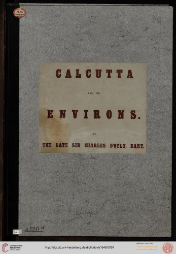 Views of Calcutta Environs (normal size)