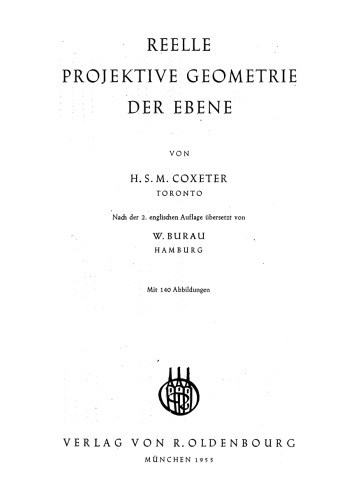 Reelle projektive Geometrie der Ebene