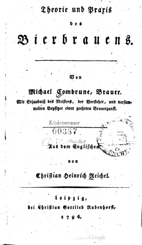 Theorie und Praxis des Bierbrauens