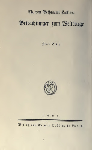 Während des Krieges