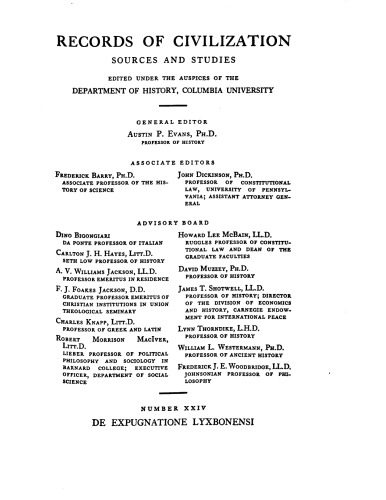 De expugnatione Lyxbonensi: The conquest of Lisbon