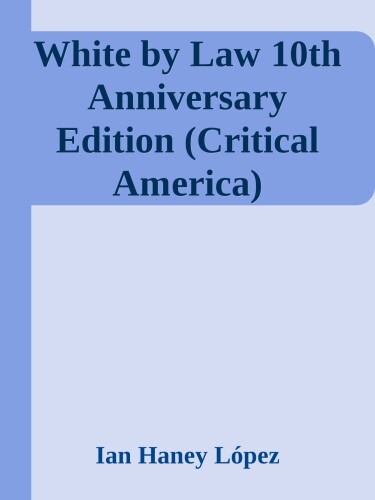 White by Law 10th Anniversary Edition (Critical America)
