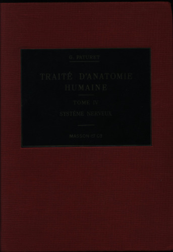 Traite d'anatomie humaine