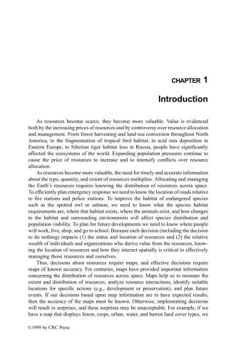 Assessing the Accuracy of Remotely Sensed Data: Principles and Practices