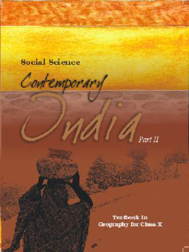 Social Science - Geography - Contemporary India Part-II