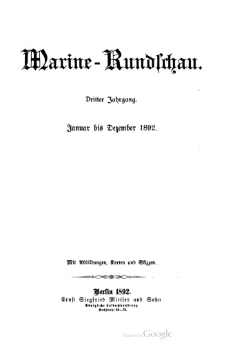 Marine-Rundschau