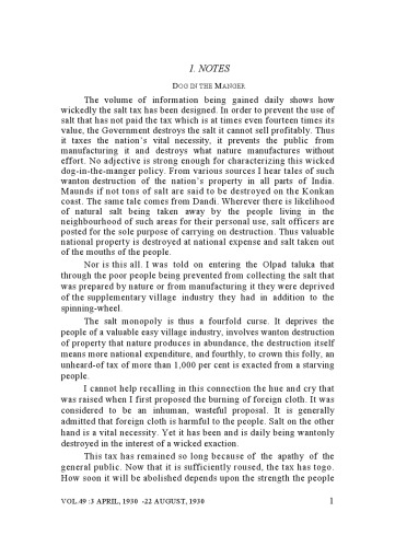 The Complete Works of Mahatma Gandhi Volume 49