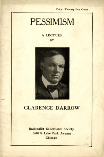 Pessimism: A Lecture
