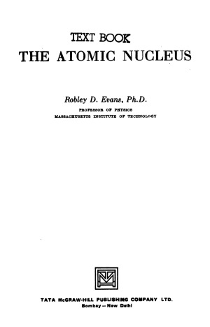 The Atomic Nucleus