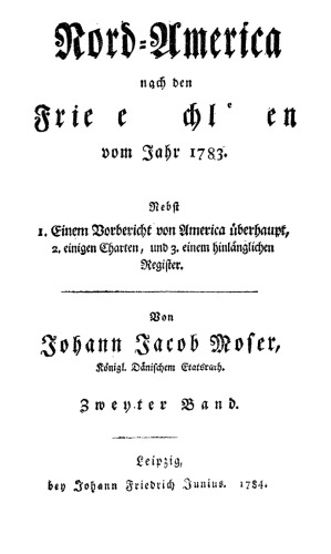 Nord-America nach den Friedensschlüssen vom Jahr 1783