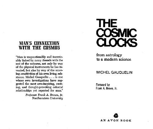 The Cosmic Clocks