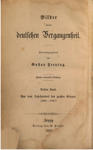 Aus dem Jahrhundert des Großen Krieges (1600-1700)